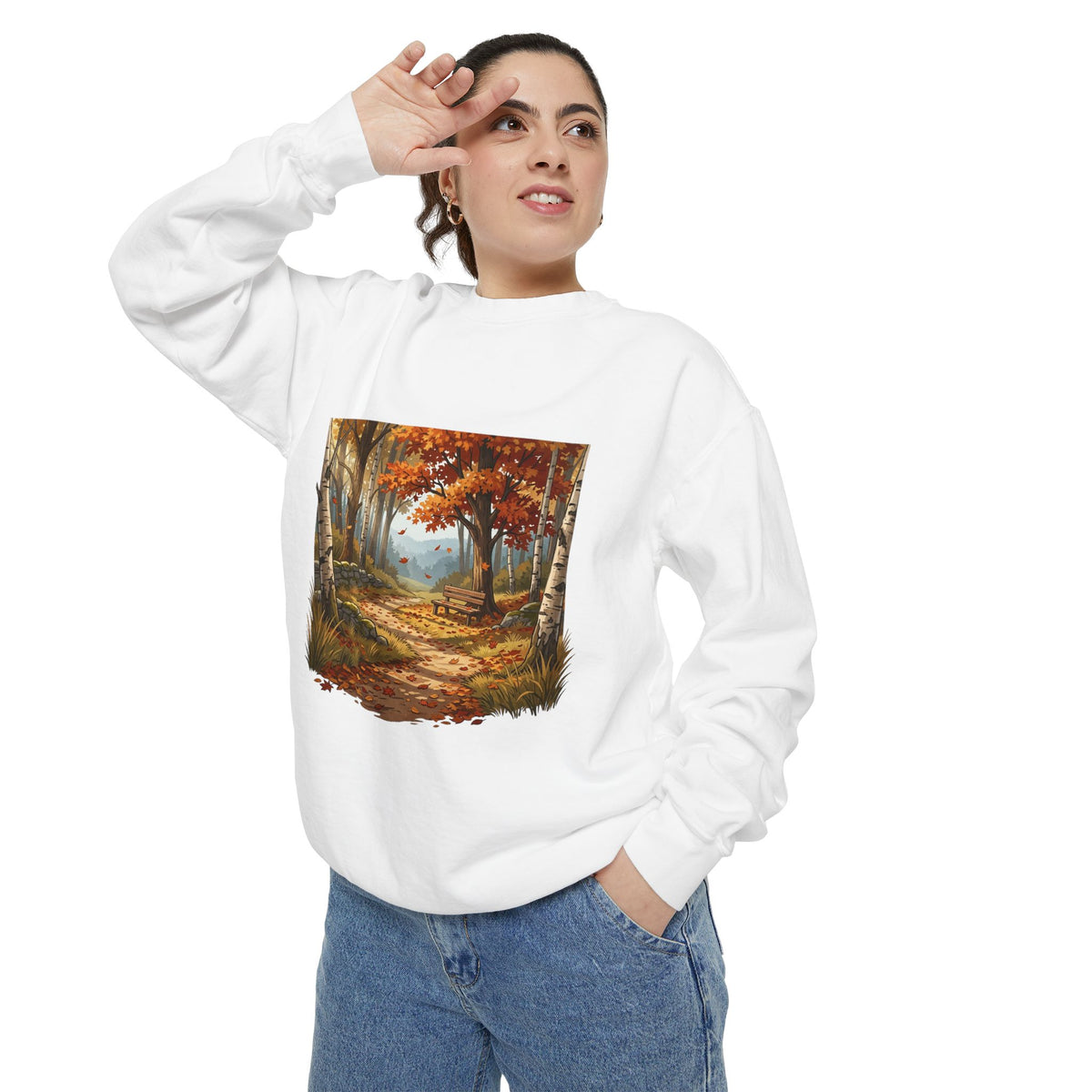 Unisex Garment-Dyed Sweatshirt