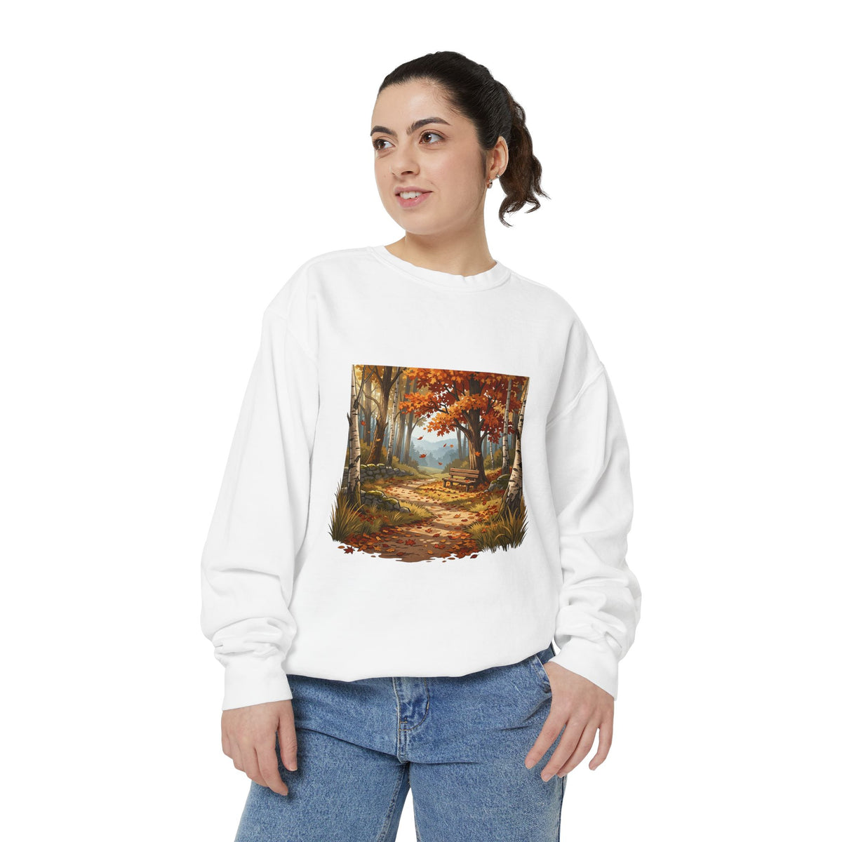 Unisex Garment-Dyed Sweatshirt
