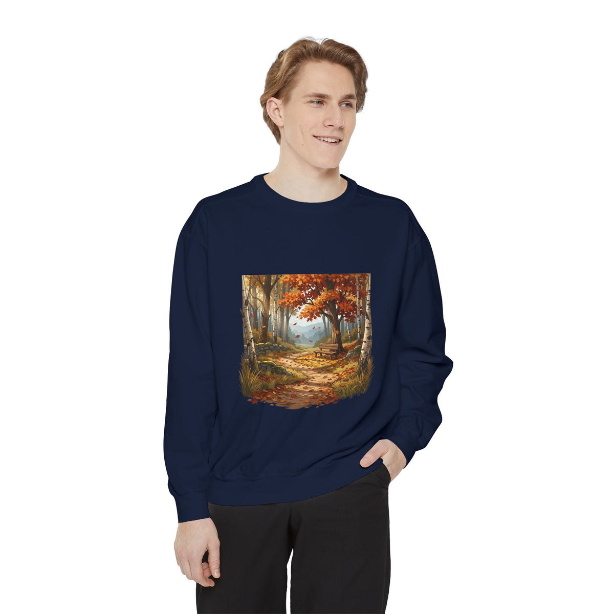 Unisex Garment-Dyed Sweatshirt