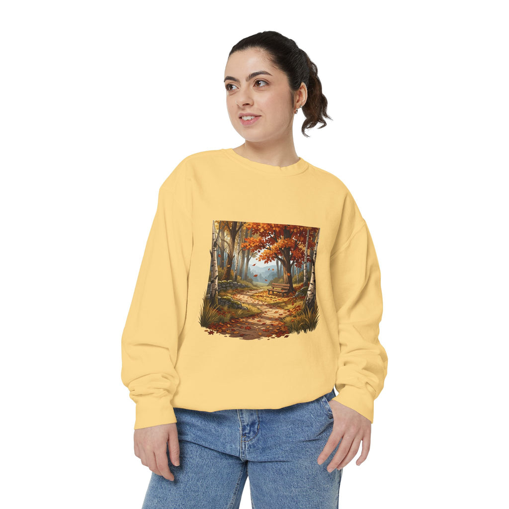 Unisex Garment-Dyed Sweatshirt