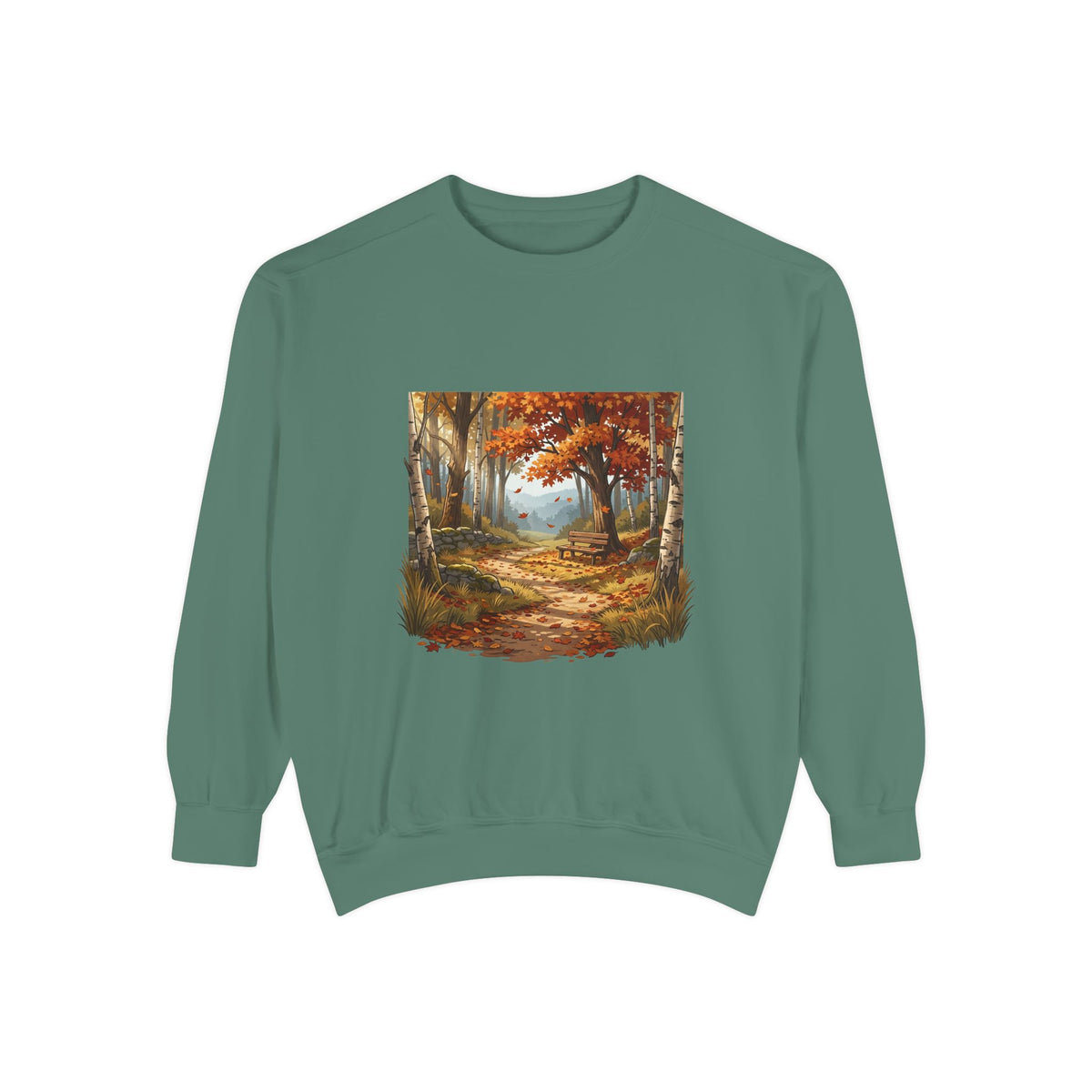 Unisex Garment-Dyed Sweatshirt