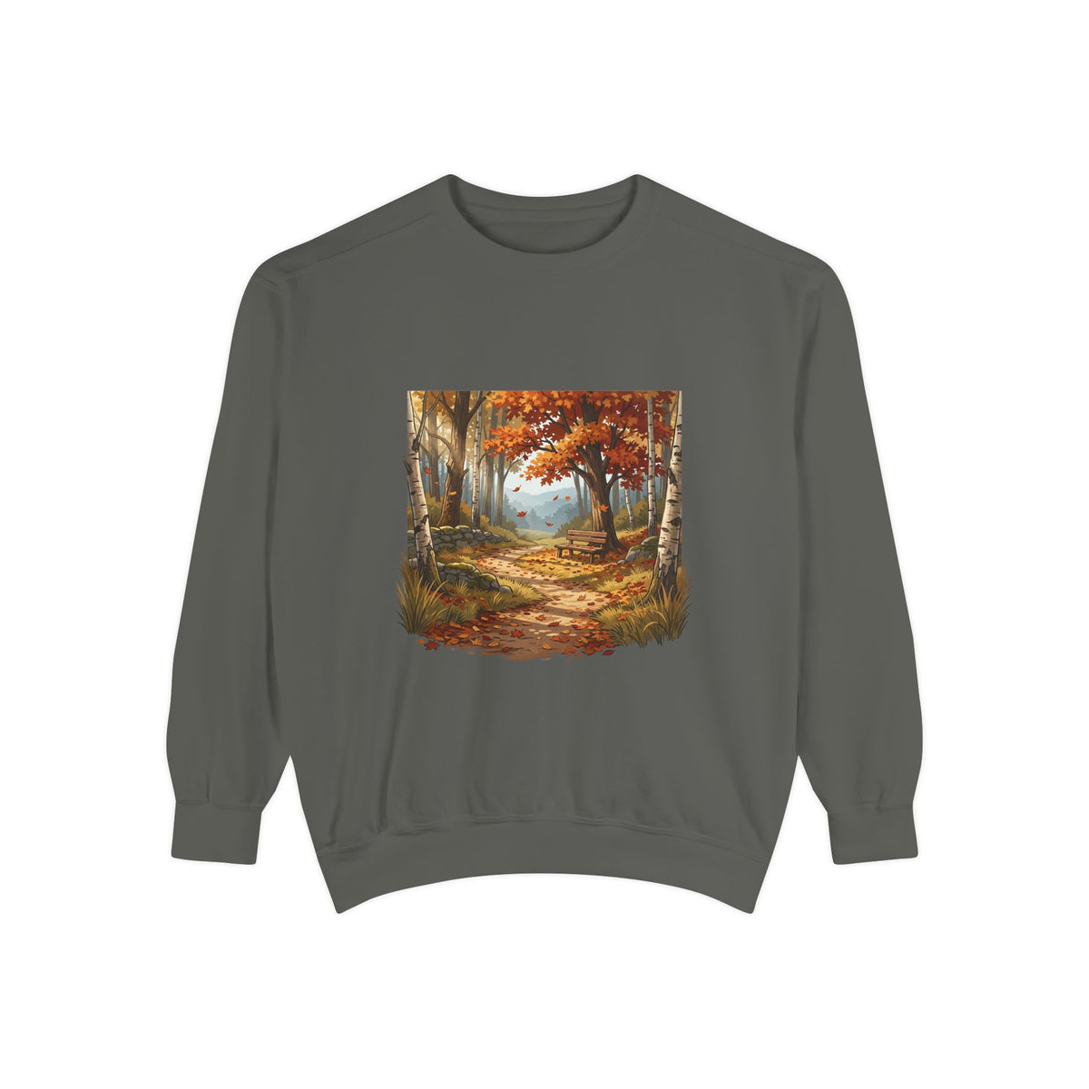 Unisex Garment-Dyed Sweatshirt