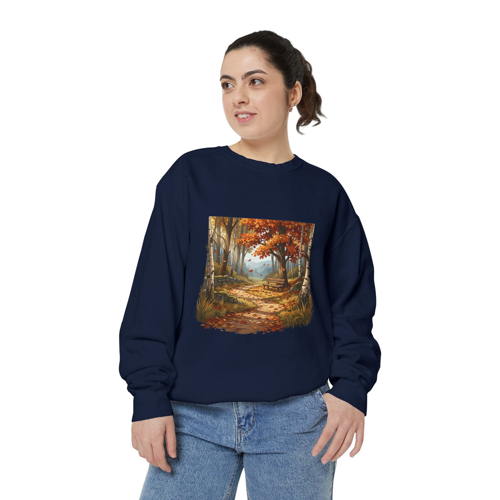 Unisex Garment-Dyed Sweatshirt