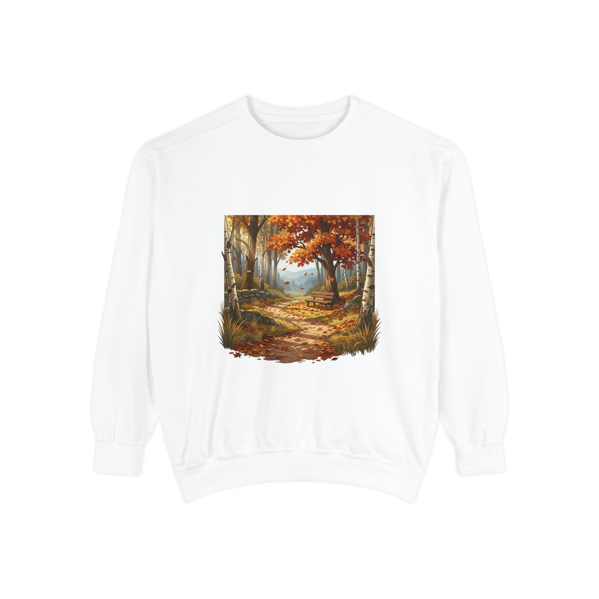 Unisex Garment-Dyed Sweatshirt
